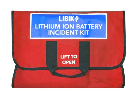 EHS Kit - Wall-Mounted LIBIK (Lithium Ion Battery Incident Kit)